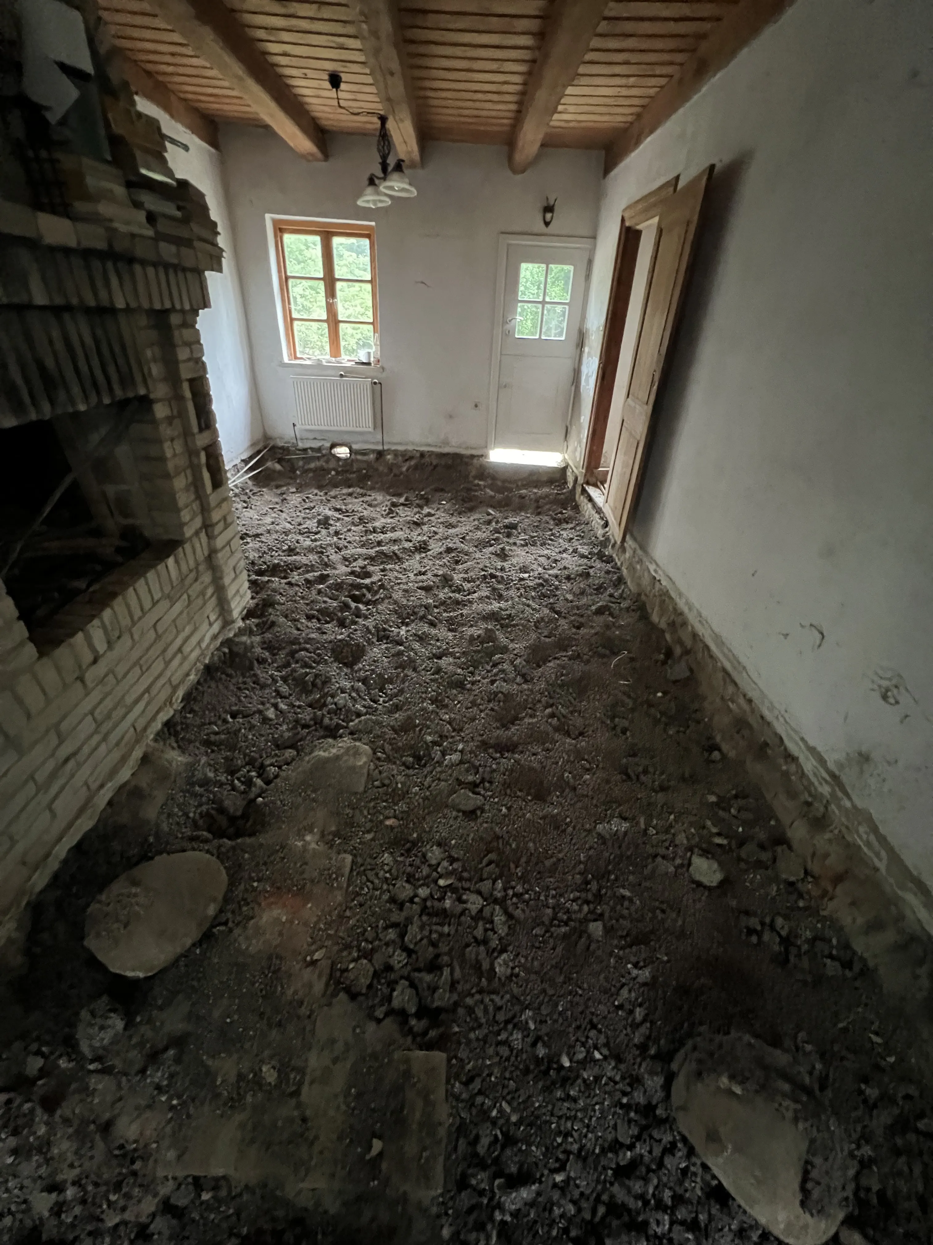 Perlit Entkernung fertig